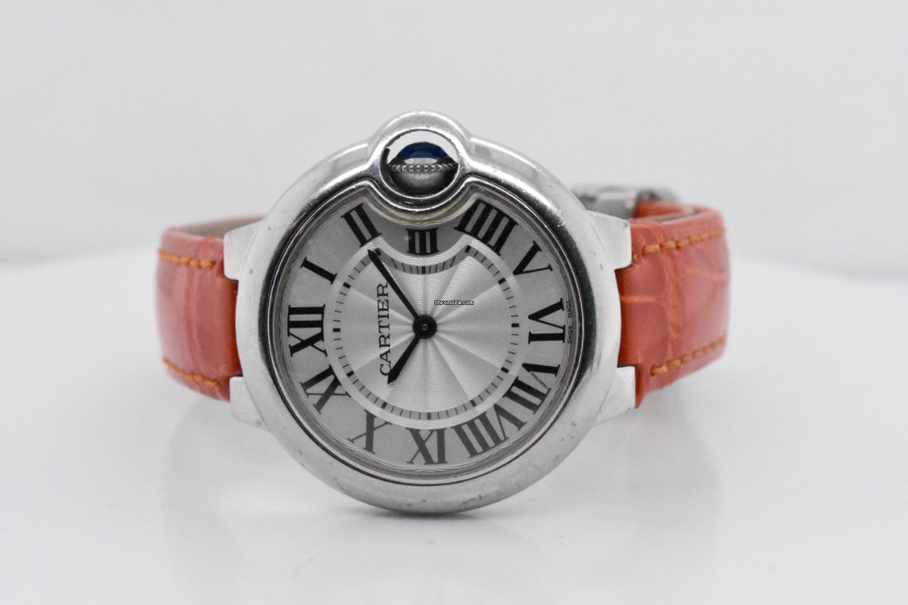 IMG_9081 Cartier Ballon Bleu Quartz Steel 3653 Replica 4