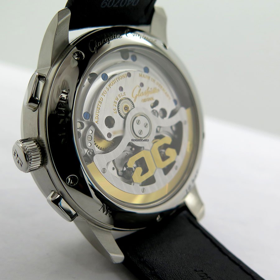 Glashutte Original Senator Chronograph Panorama Date Automatic Steel 1-37-01-05-02-33 Replica 4
