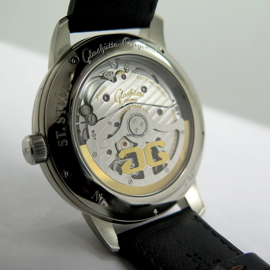IMG_9081 Glashutte Original Senator Observer Mens watch Unisex Automatic Steel 100-14-07-02-30 Replica 4