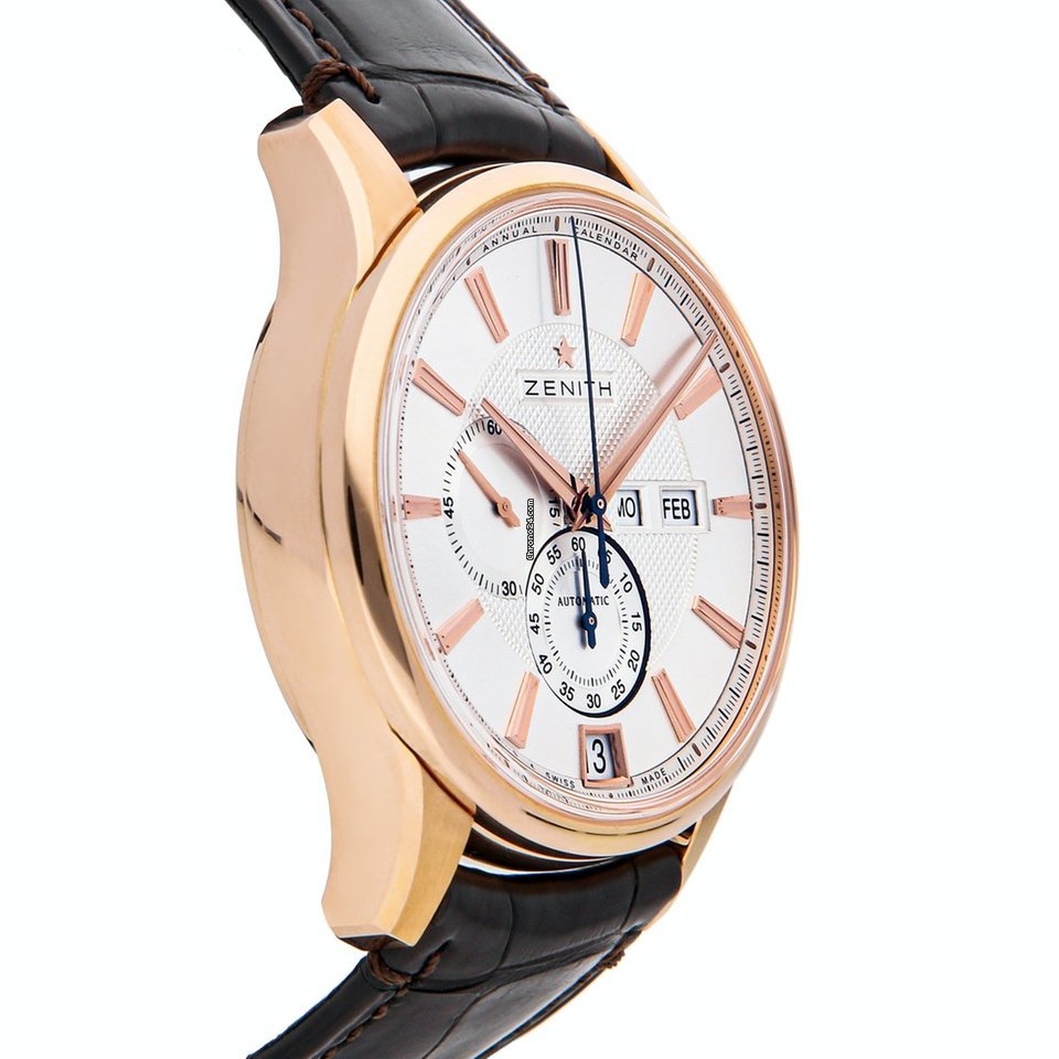 IMG_9081 Zenith El Primero Winsor Annual Calendar Mens watch Unisex Automatic Rose gold 18.2070.4054 02.C711 Replica 4