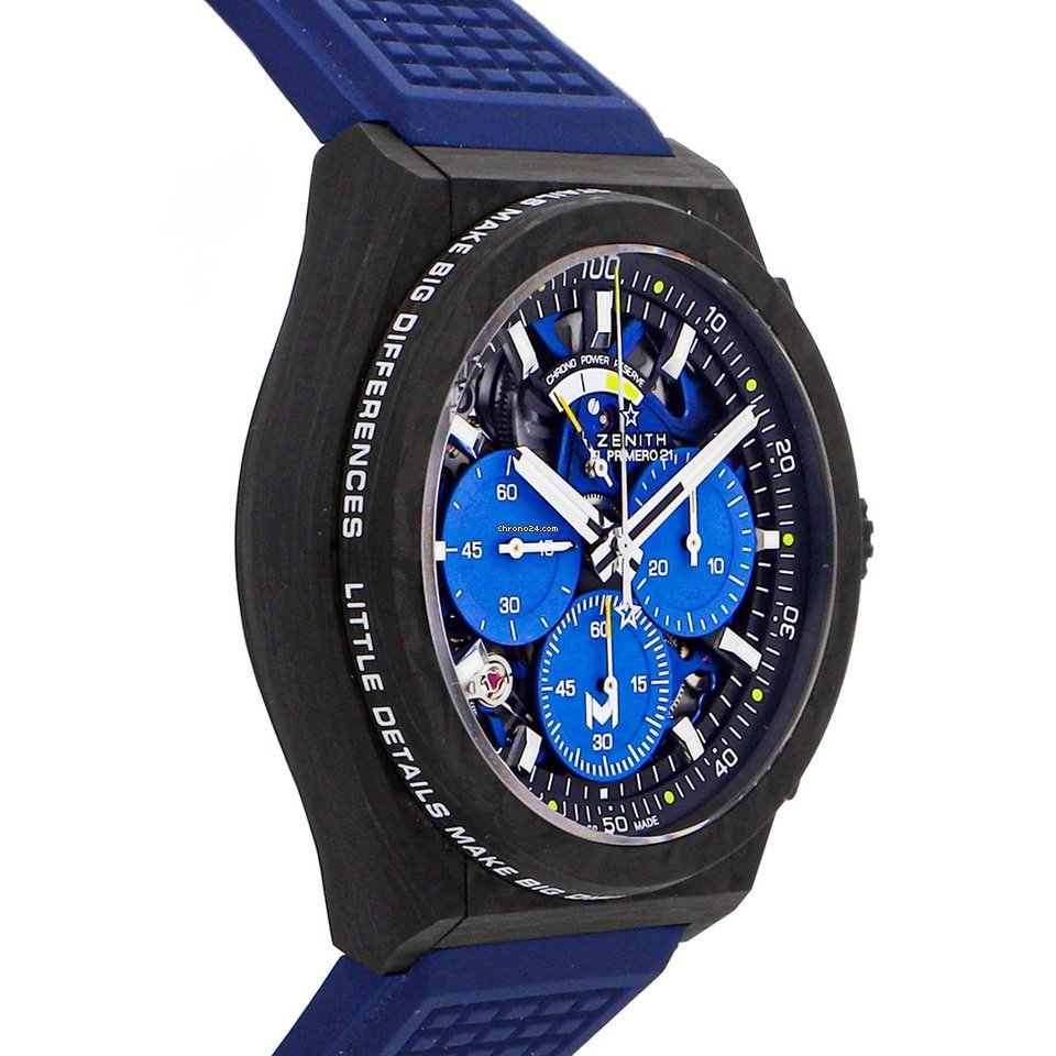 Zenith Defy Mens watch Unisex Automatic Carbon 10.9000.9004 M99.R939 Replica 4