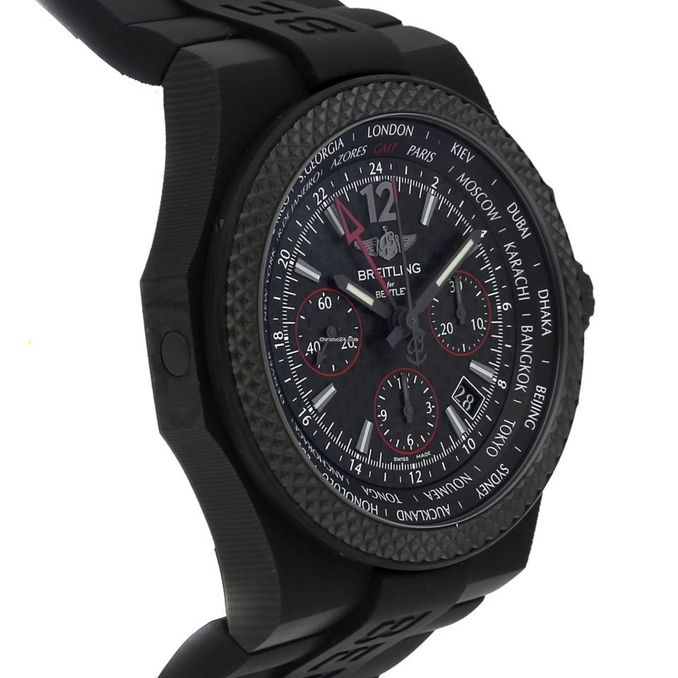 IMG_9081 Breitling Bentley B04 GMT Mens watch Unisex Automatic Carbon NB0434E5 BE94 Replica 4