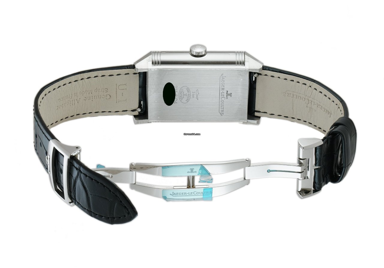 IMG_9081 Jaeger-LeCoultre Reverso Duoface Manual winding Steel 2458420 Replica 4