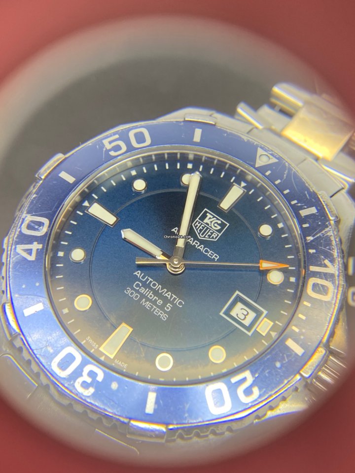 IMG_9081 TAG Heuer Aquaracer 300M Mens watch Unisex Automatic Steel WAN2111.BA0822 Replica 4