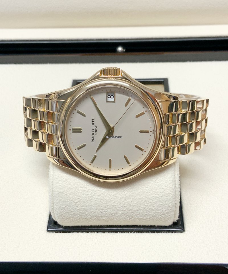 IMG_9081 Patek Philippe Calatrava Mens watch Unisex Automatic Yellow gold 5127 1J-001 Replica 4
