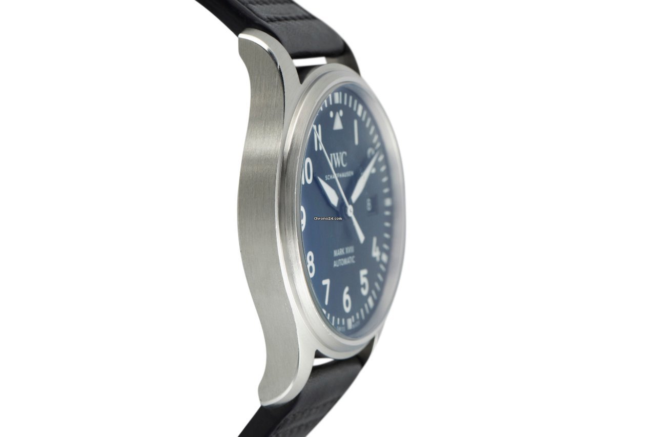 IMG_9081 IWC Pilot Mark Mens watch Unisex Automatic Steel 3270 Replica 4