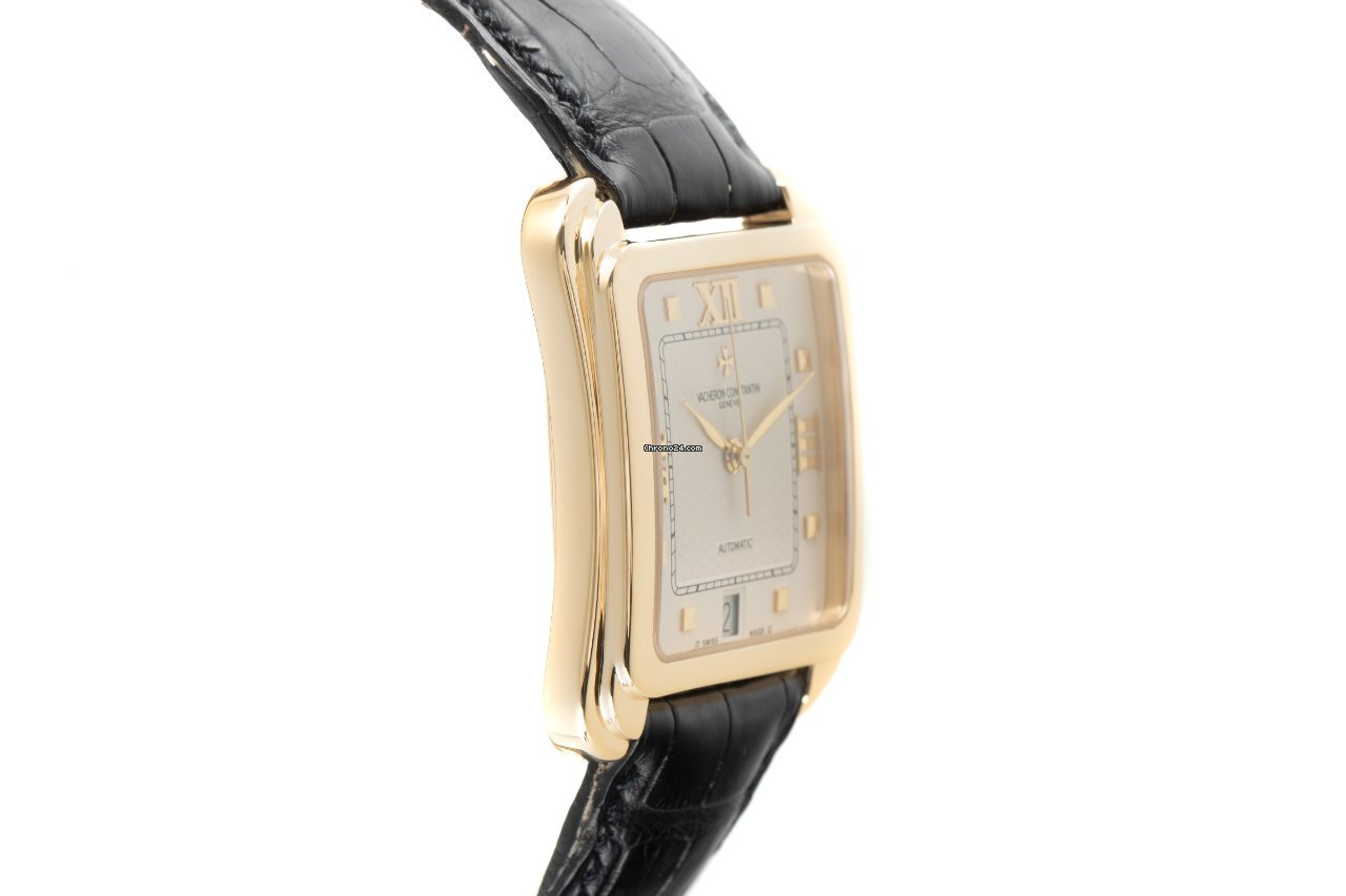 IMG_9081 Vacheron Constantin Historiques Mens watch Unisex Automatic Yellow gold 42100 000J Replica 4