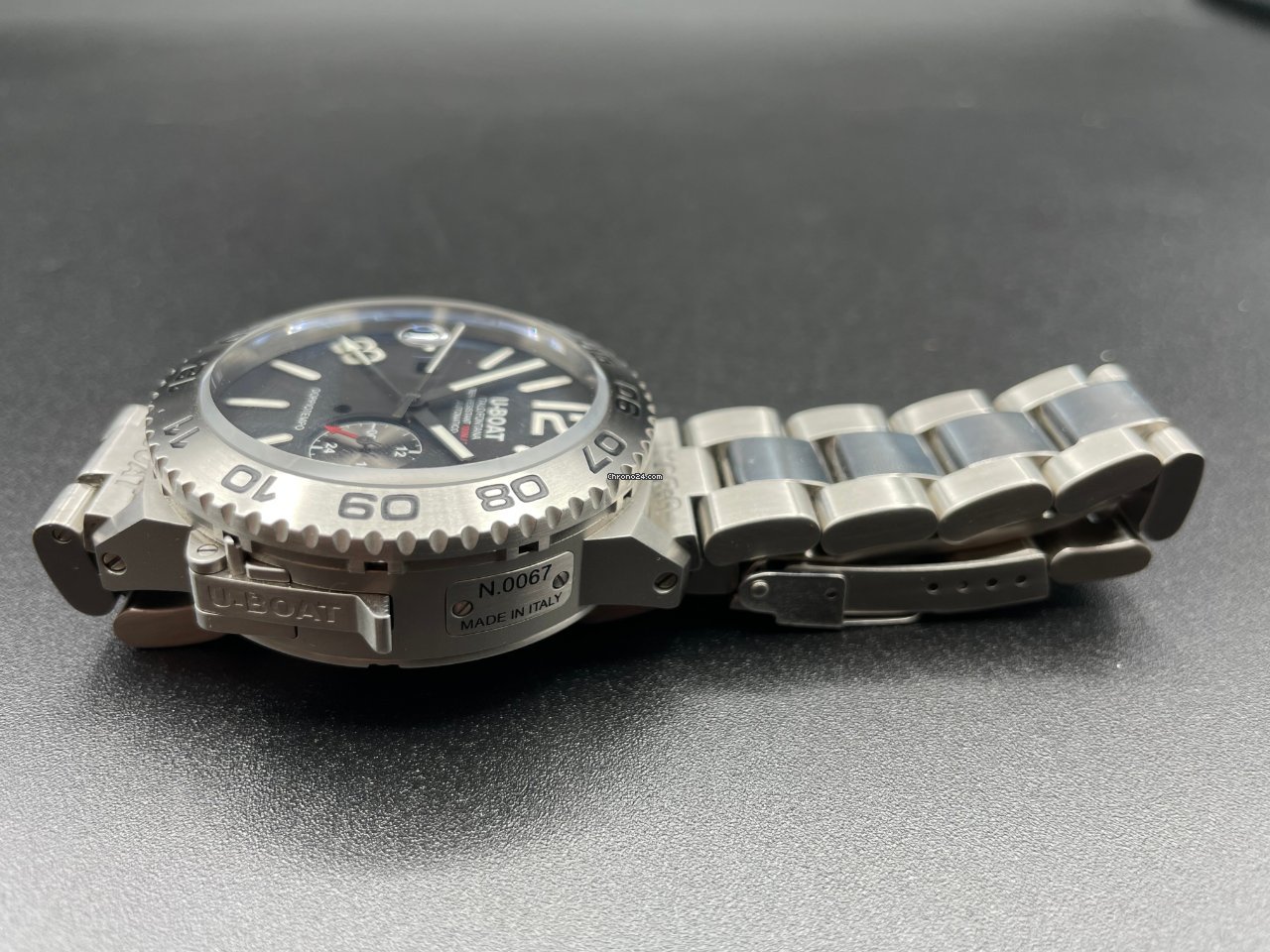 IMG_9081 U-Boat Mens watch Unisex Steel 9099 MT Replica 4