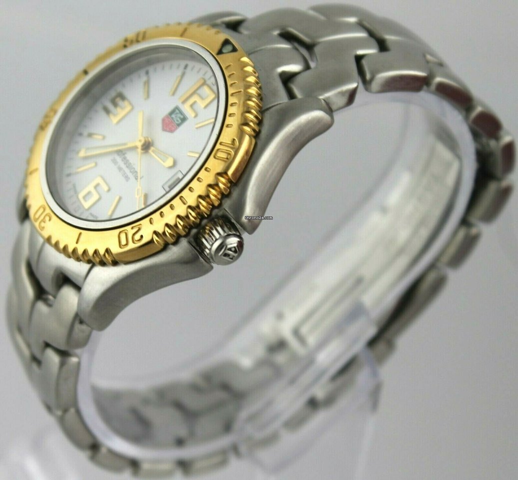 IMG_9081 TAG Heuer Link Quartz Mens watch Unisex Quartz Gold Steel WT1250.BD0555 Replica 4