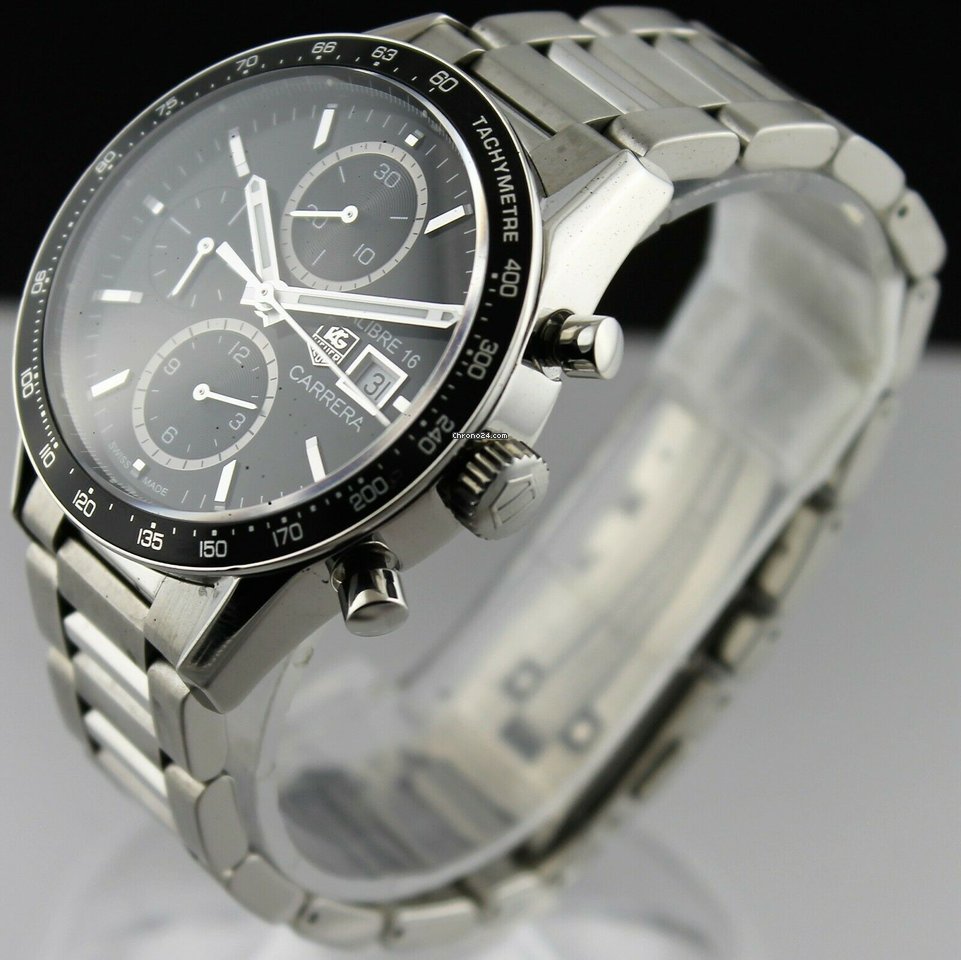 IMG_9081 TAG Heuer Carrera Calibre 16 Automatic Steel CV201AJ.BA0727 Replica 4