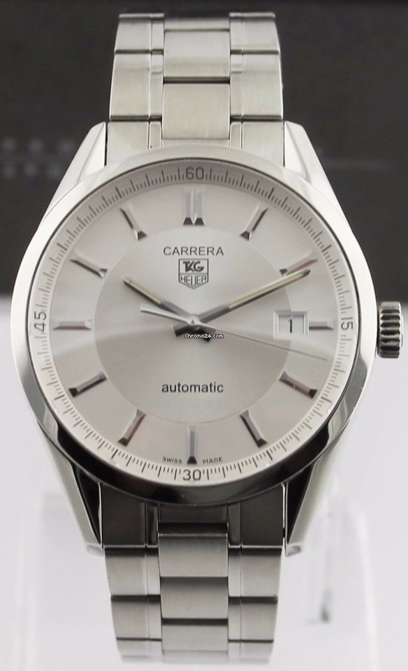 TAG Heuer Carrera Calibre 5 Automatic Steel WV211A-BA0787 Replica 4