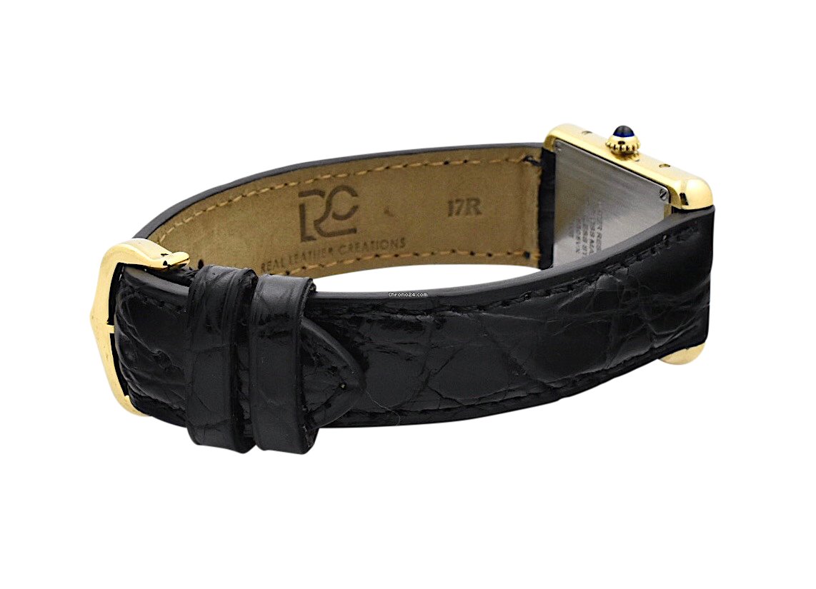 Cartier Tank Solo Womens watch Quartz Yellow gold 3168 Replica 4