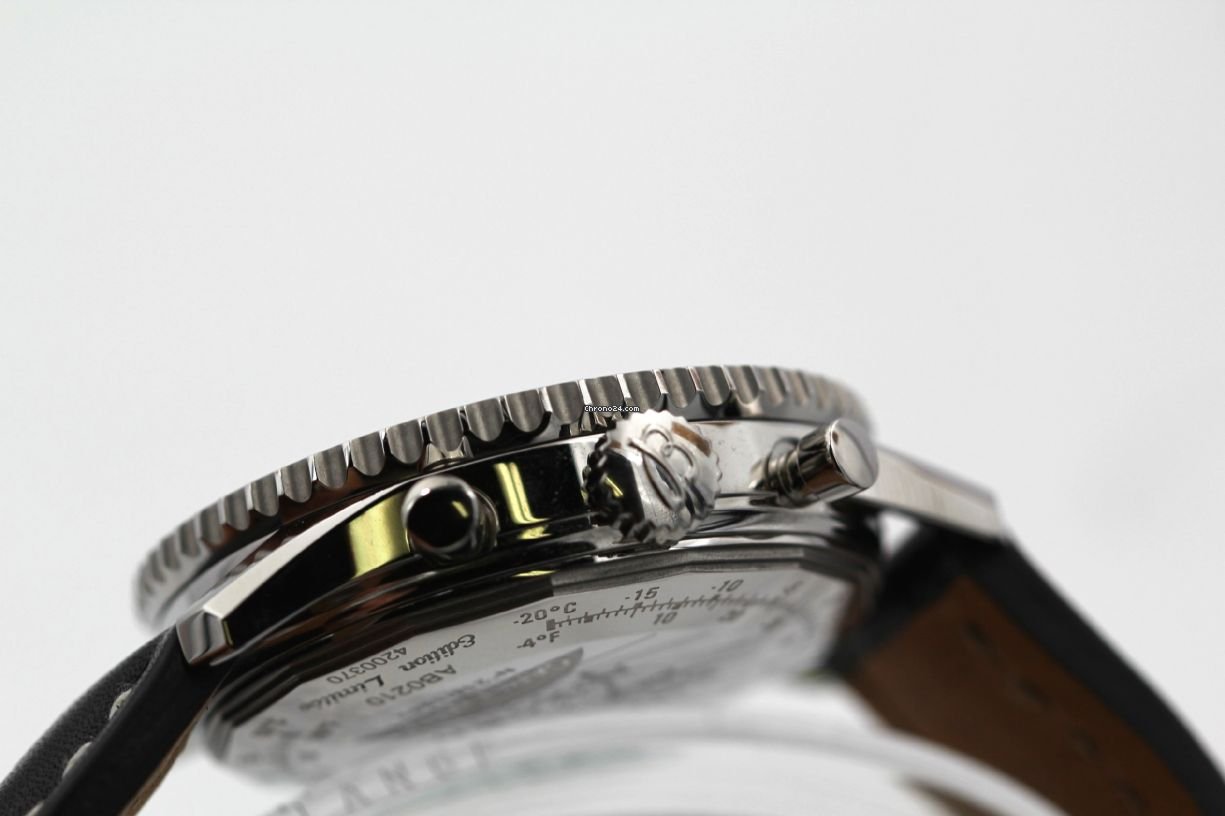 Breitling Navitimer Cosmonaute Mens watch Unisex Manual winding Steel AB0210 Replica 4