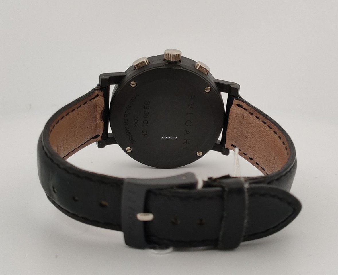 IMG_9081 Bulgari Bulgari Quartz Carbon BB38CLCH Replica 4