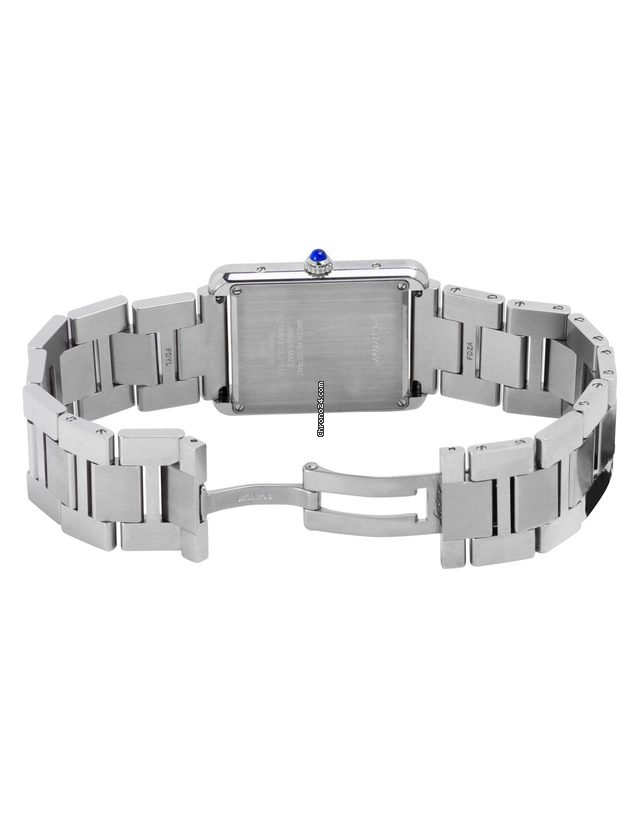 IMG_9081 Cartier Tank Solo Mens watch Unisex Quartz Steel W5200014 3169 Replica 4