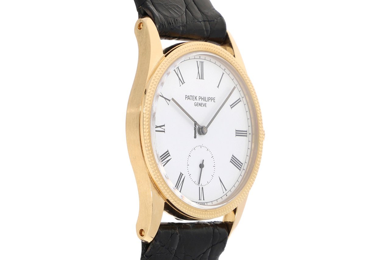 IMG_9081 Patek Philippe Calatrava Mens watch Unisex Manual winding Yellow gold 3796 D Replica 4