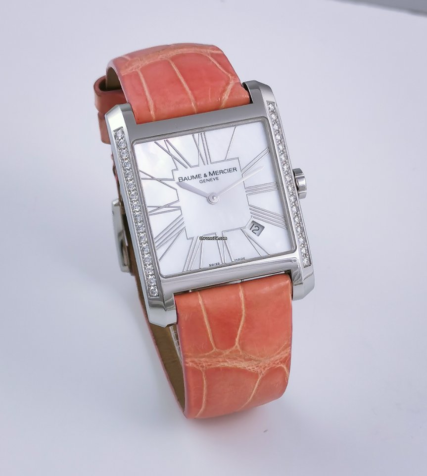 IMG_9081 Baume & Mercier Hampton Womens watch Quartz Steel 10023 Replica 4