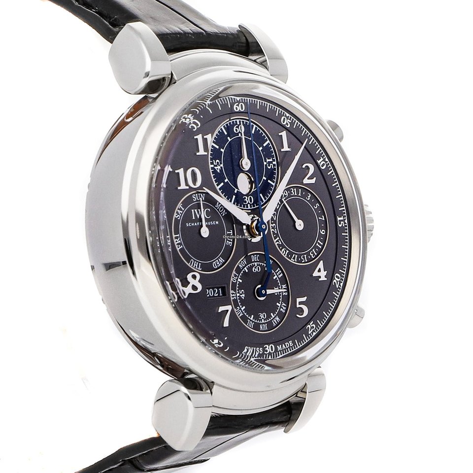 IMG_9081 IWC Da Vinci Perpetual Calendar Mens watch Unisex Automatic Steel IW3921-03 Replica 4