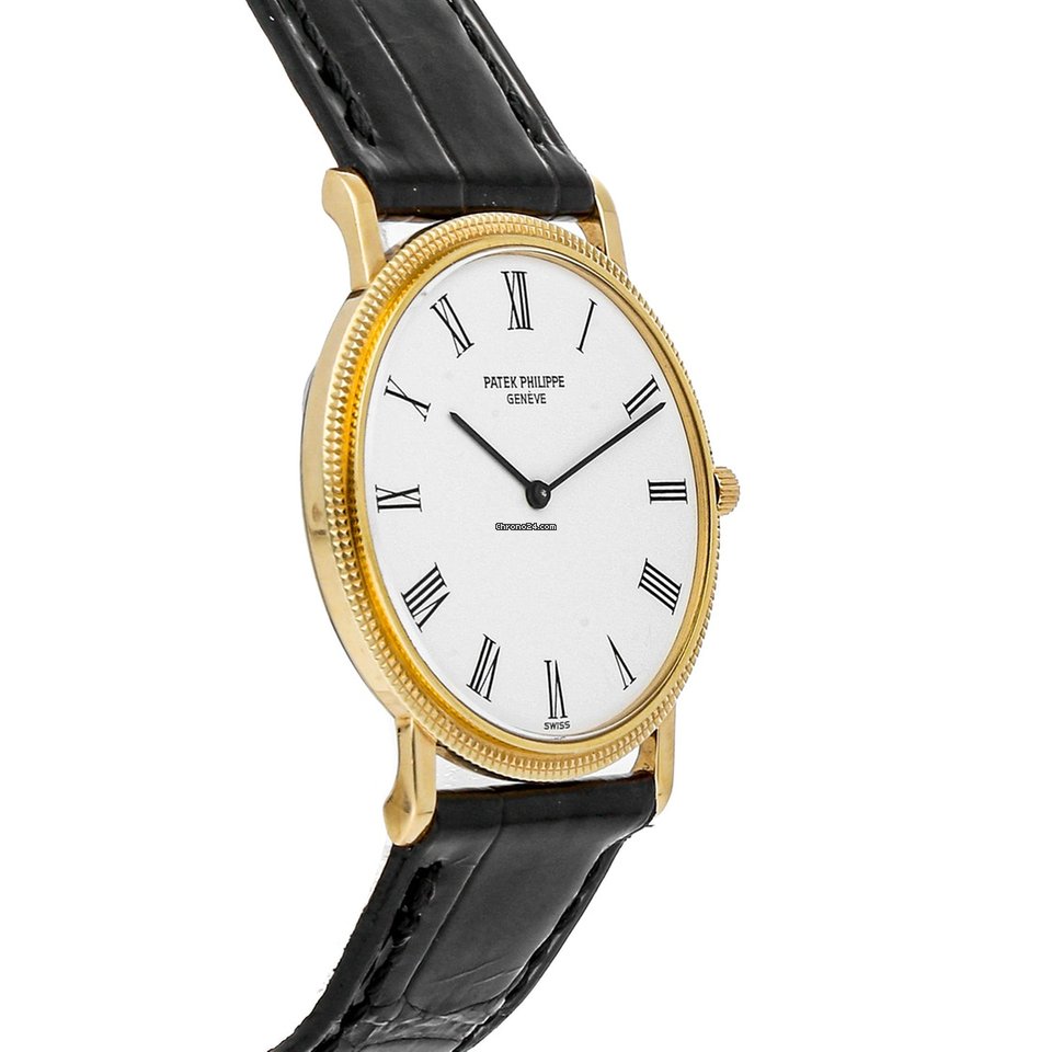 IMG_9081 Patek Philippe Calatrava Mens watch Unisex Manual winding Yellow gold 3520 D Replica 4