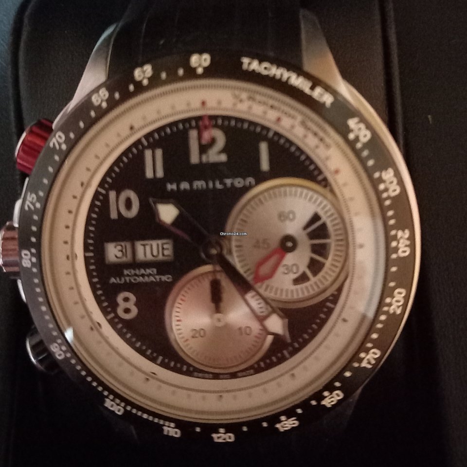 IMG_9081 Hamilton Khaki Pilot Day Date Mens watch Unisex Automatic Steel H717260 Replica 4