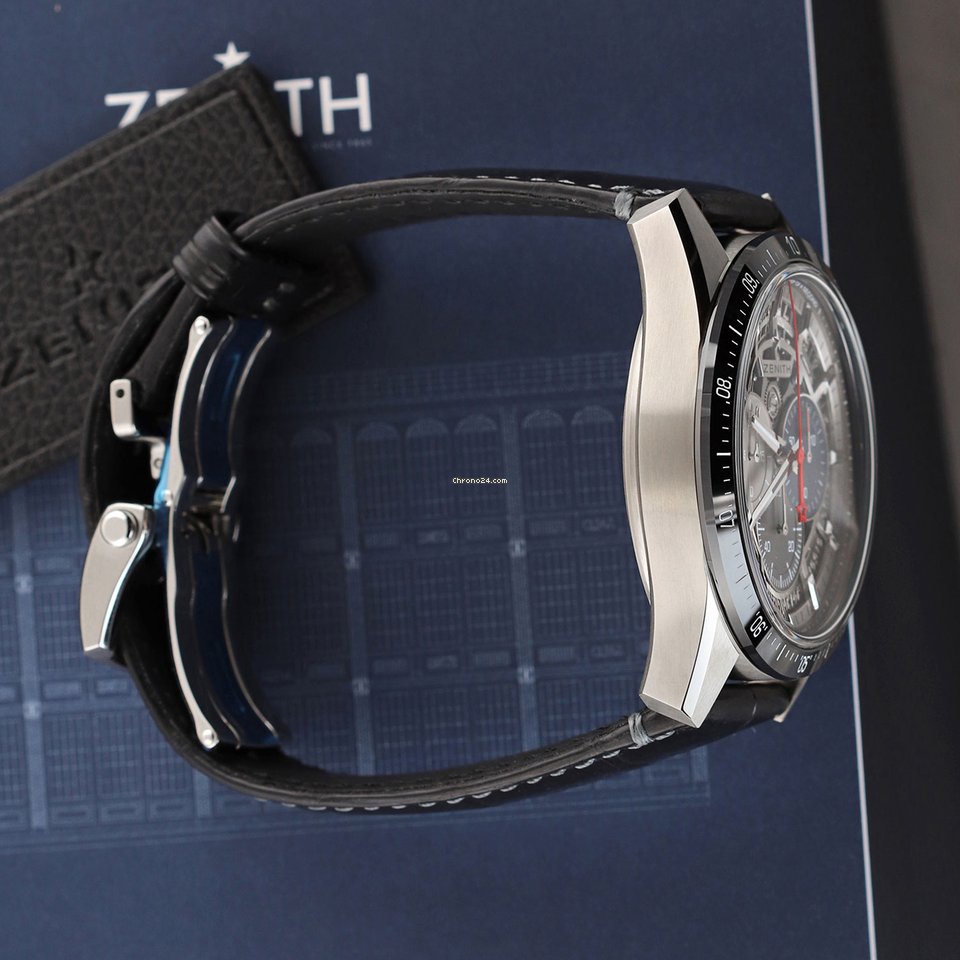 IMG_9081 Zenith El Primero Chronomaster Mens watch Unisex Automatic Titanium 95.3001.3600 69.c817 Replica 4