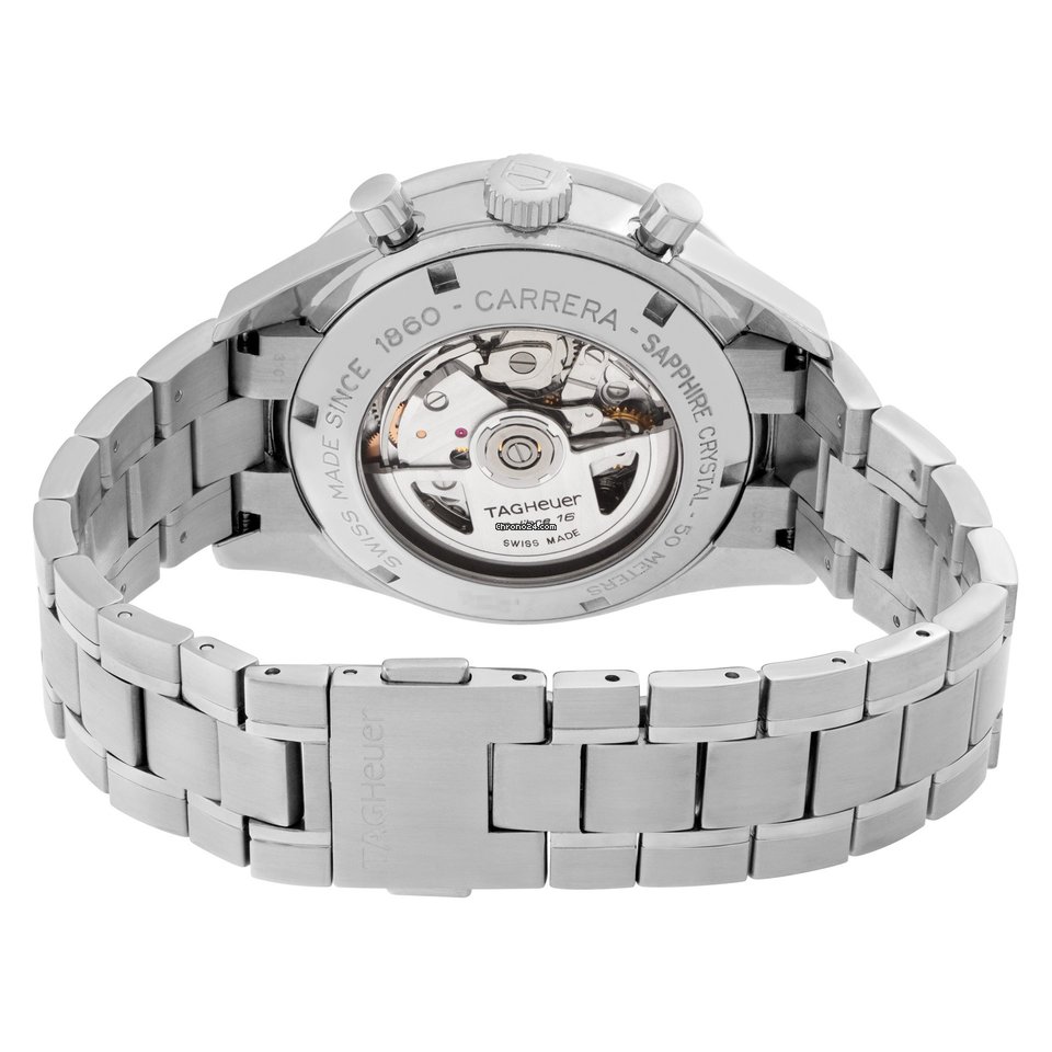 TAG Heuer Carrera Calibre 16 Mens watch Unisex Automatic Steel CV2010-1 Replica 4
