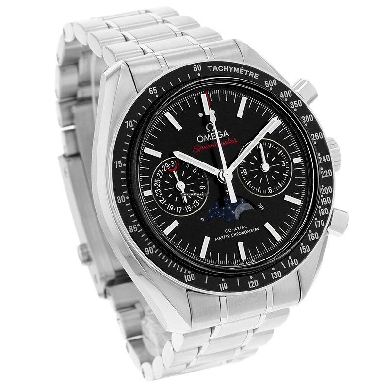 IMG_9081 Omega Speedmaster Professional Moonwatch Moonphase Mens watch Unisex Steel 304.30.44.52.01.001 Replica 4