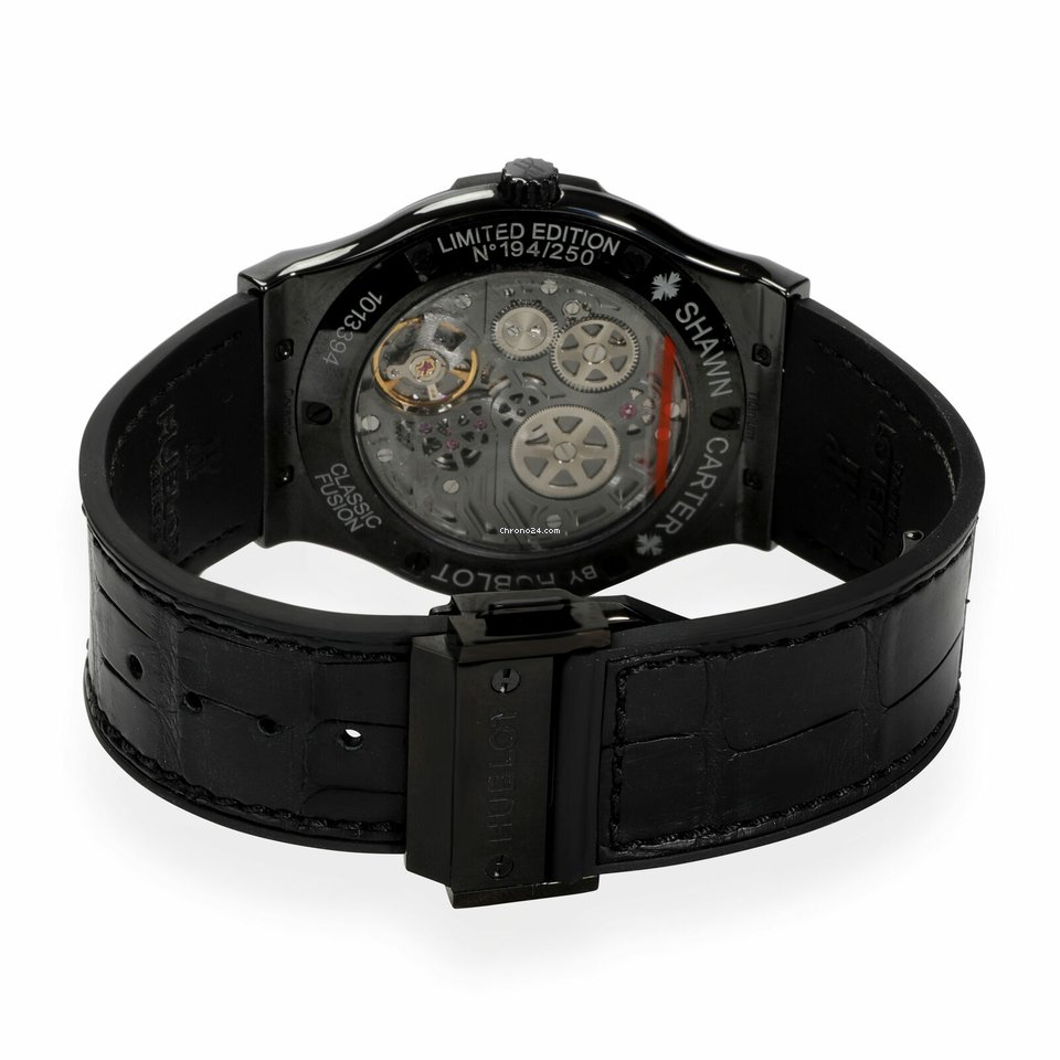 IMG_9081 Hublot Classic Fusion Ultra-Thin Mens watch Unisex Manual winding Ceramic 515.CM Replica 4