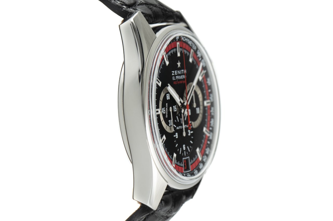 IMG_9081 Zenith El Primero 36000 VpH Mens watch Unisex Automatic Steel 03.2043.400 Replica 4