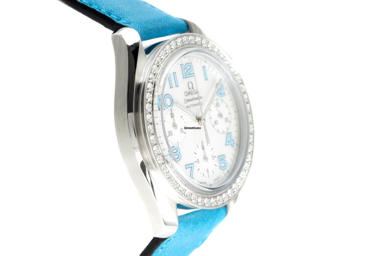 Omega Speedmaster Ladies Chronograph Womens watch Automatic Steel 3835.70.36 Replica 4