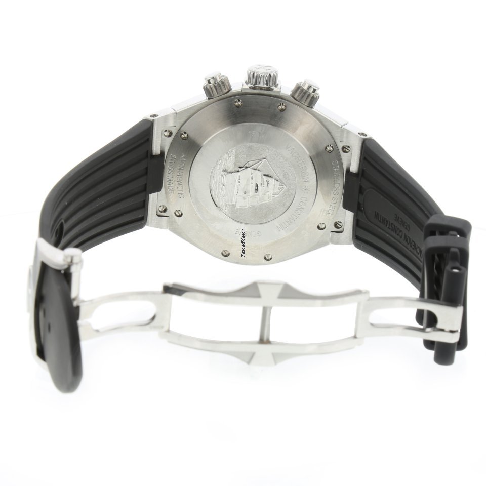 IMG_9081 Vacheron Constantin Overseas Chronograph Mens watch Unisex Automatic Steel 49150 000 Replica 4