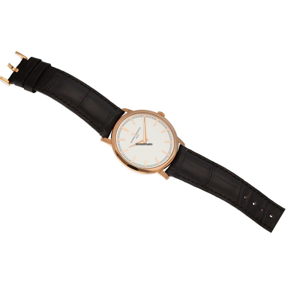 IMG_9081 Vacheron Constantin Patrimony Mens watch Unisex Automatic Rose gold 43075 000R-9737 Replica 4