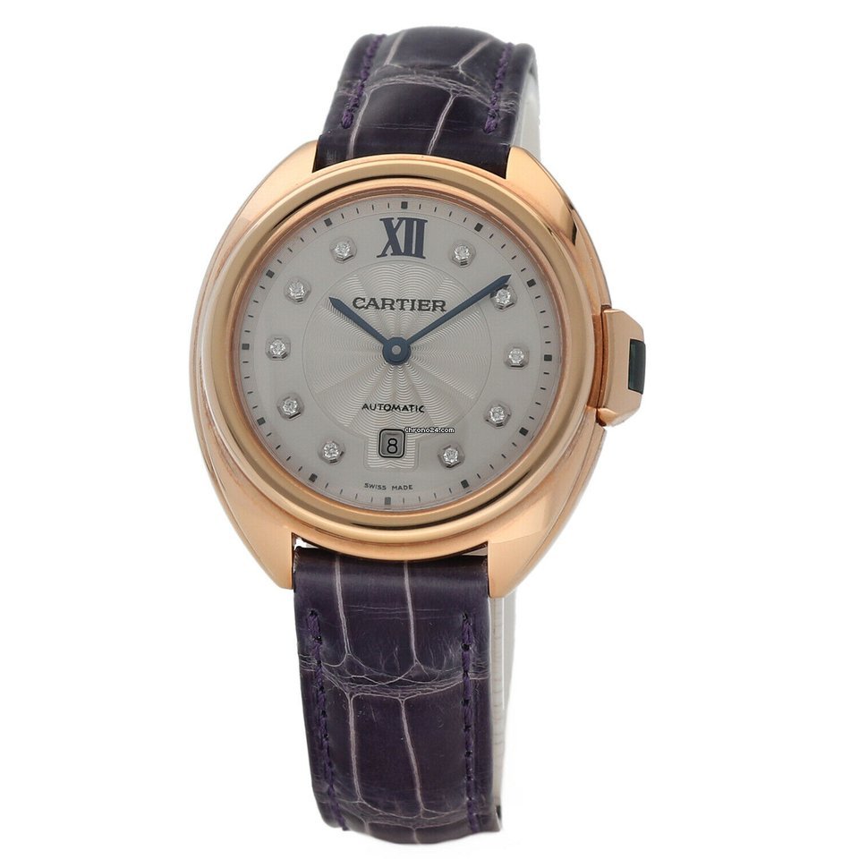 Cartier Cle de Cartier Automatic Rose gold 3947 Replica 4
