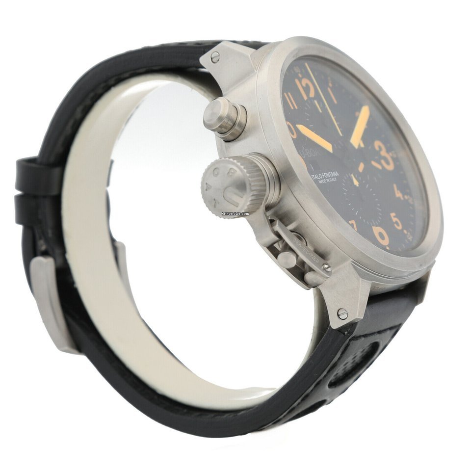 U-Boat Flightdeck Automatic Steel U-7750 50 135.6119 Replica 4