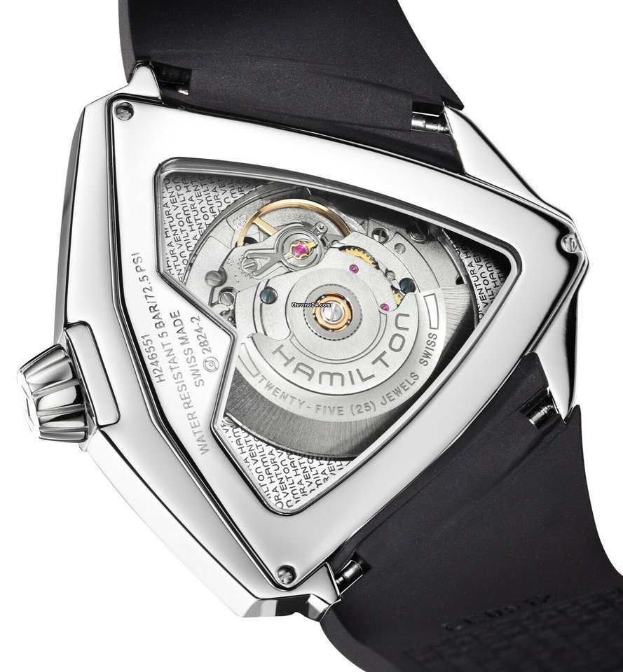IMG_9081 Hamilton Ventura Mens watch Unisex Automatic Steel H24655331 Replica 4