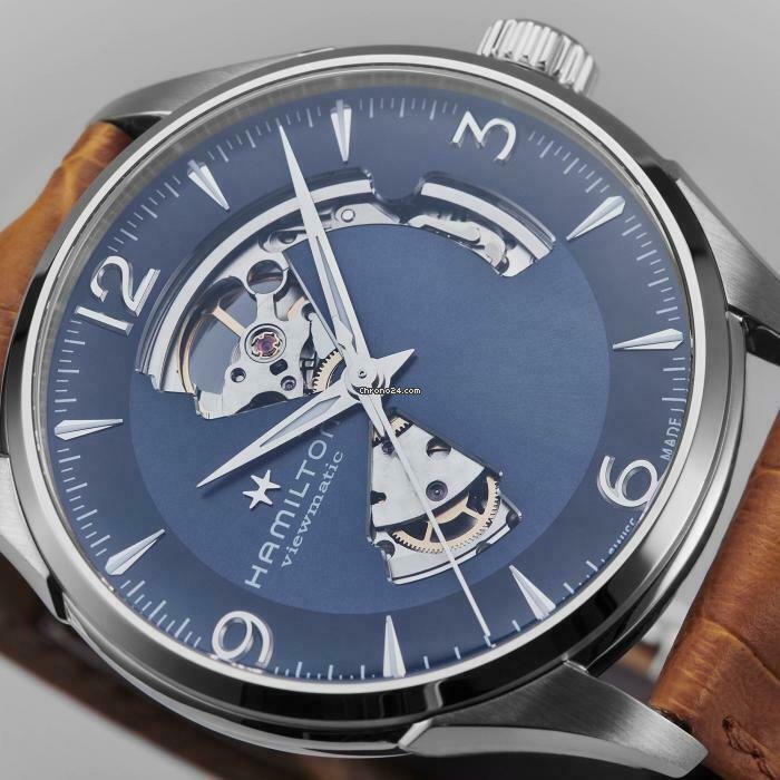 IMG_9081 Hamilton Jazzmaster Open Heart Mens watch Unisex Automatic Steel H32705541 Replica 4