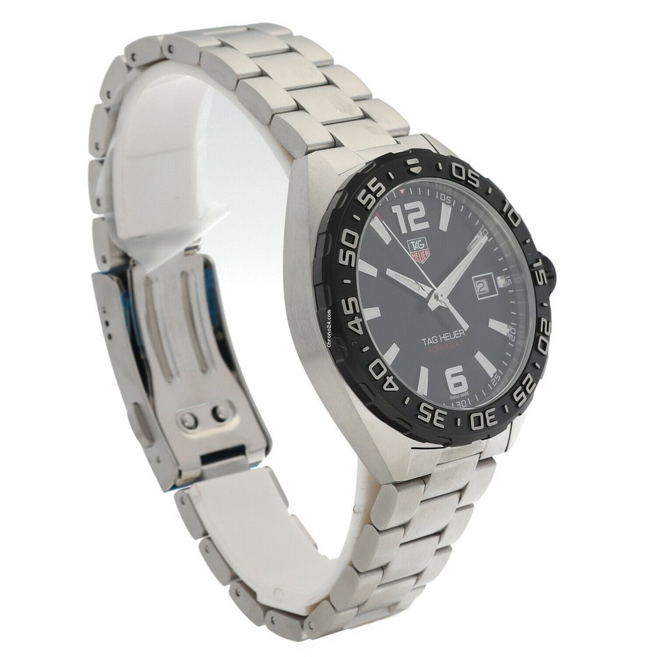 IMG_9081 TAG Heuer Formula 1 Quartz Mens watch Unisex Quartz Steel WAZ1110 Replica 4