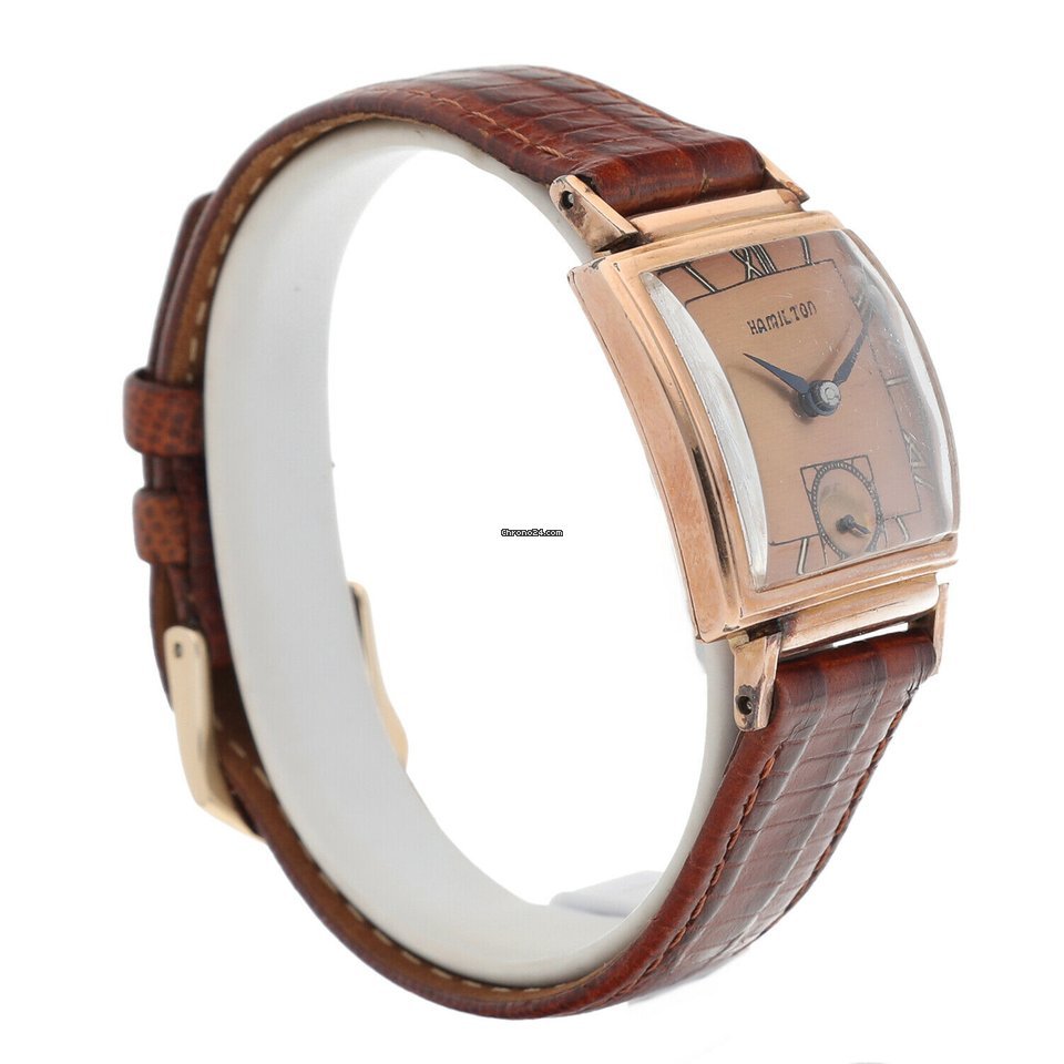IMG_9081 Hamilton Mens watch Unisex Manual winding Rose gold 982 Replica 4