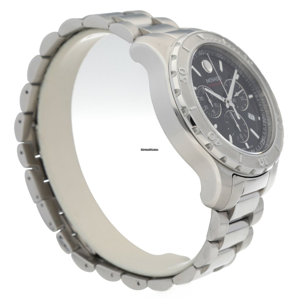 IMG_9081 Movado Series 800 Mens watch Unisex Quartz Steel 14.1.14.1195 Replica 4
