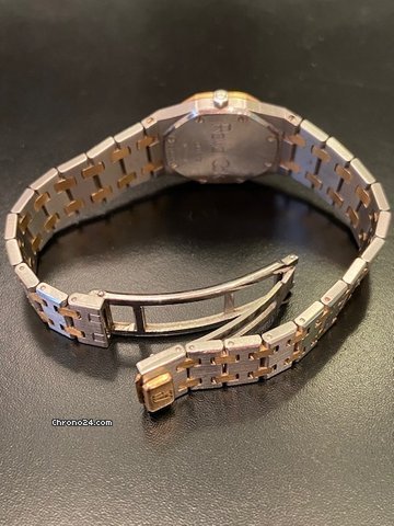 IMG_9081 Audemars Piguet Royal Oak Womens watch Quartz Gold Steel SA66319 Z 0722 Replica 4