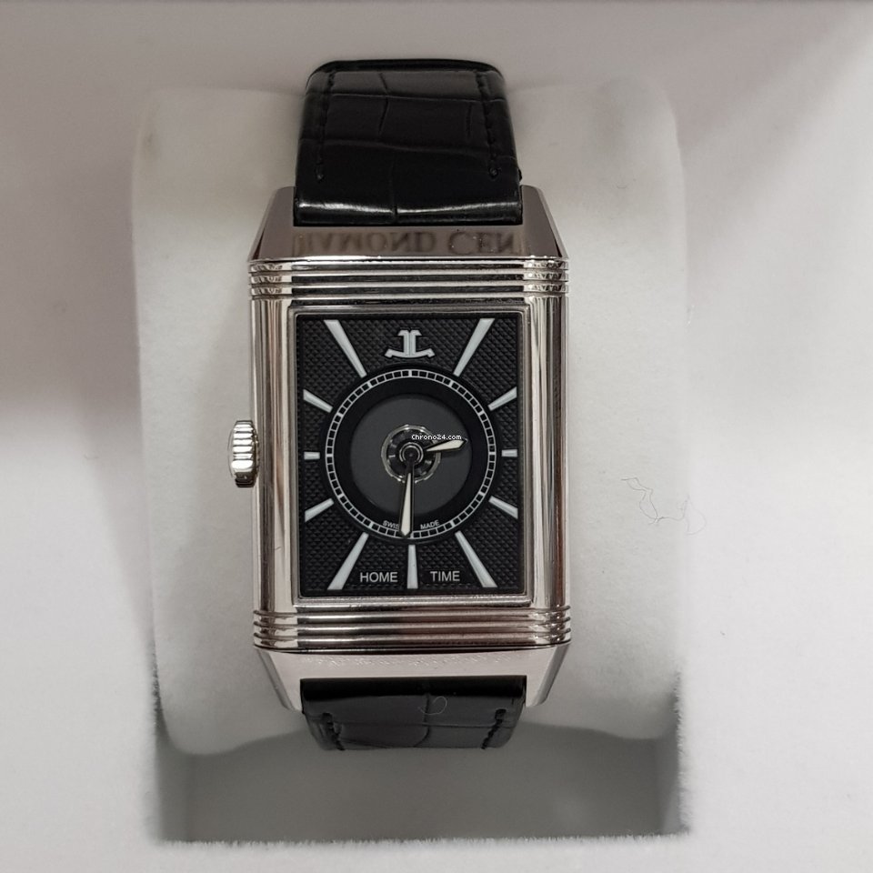 IMG_9081 Jaeger-LeCoultre Reverso Duoface Mens watch Unisex Automatic Steel Q3838420 Replica 4