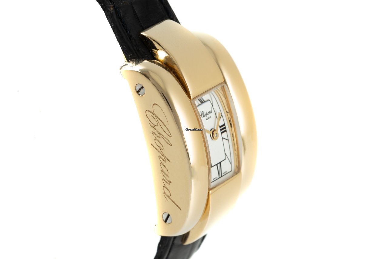 Chopard La Strada Womens watch Quartz Yellow gold 41 7404 8 Replica 4