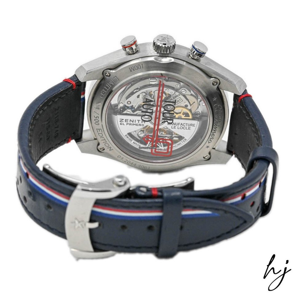 Zenith El Primero Chronomaster Mens watch Unisex Automatic Steel 03.2044.4061 01.C746 Replica 4
