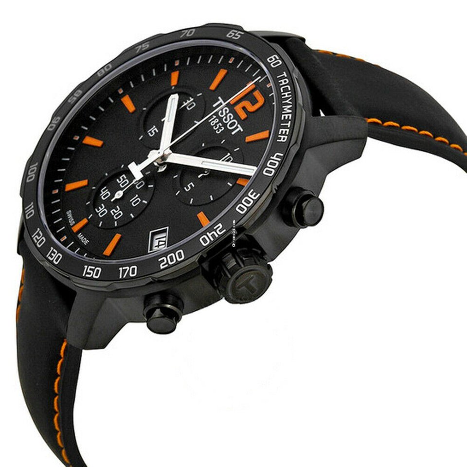 Tissot Quickster Mens watch Unisex Quartz Steel T095.417.36.057.00 Replica 4