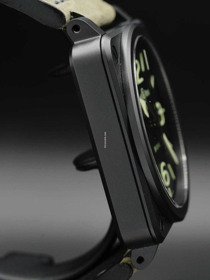 Bell & Ross BR 03-92 Ceramic Mens watch Unisex Automatic Ceramic BR0392-BL3-CE SCA Replica 4
