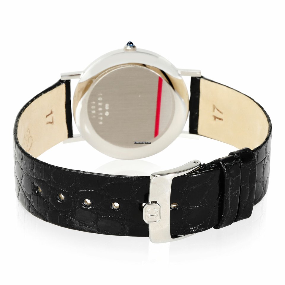 IMG_9081 Chopard Classic Mens watch Unisex Quartz White gold 16 1091 Replica 4