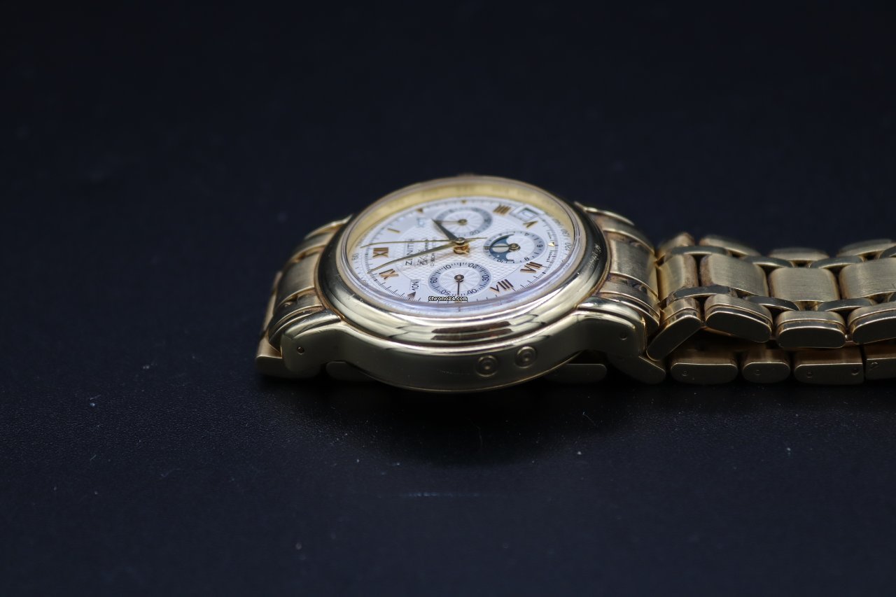 IMG_9081 Zenith El Primero Chronomaster Mens watch Unisex Automatic Yellow gold 60.0240.410 Replica 4