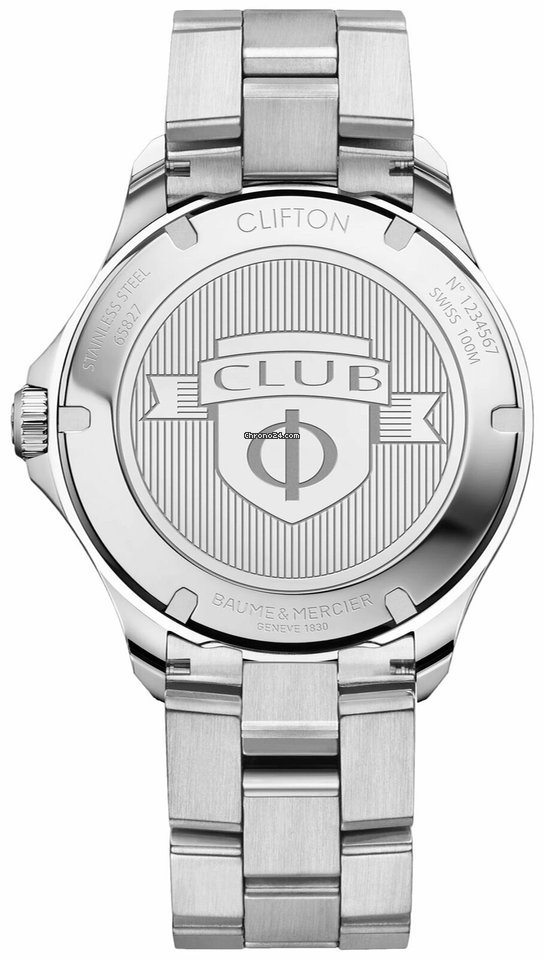 IMG_9081 Baume & Mercier Clifton Automatic Steel M0A10340 MOA10378 Replica 4