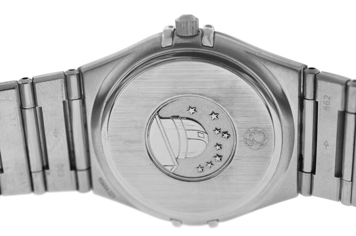 Omega Constellation Mens watch Unisex Quartz Steel 1512.30 Replica 4