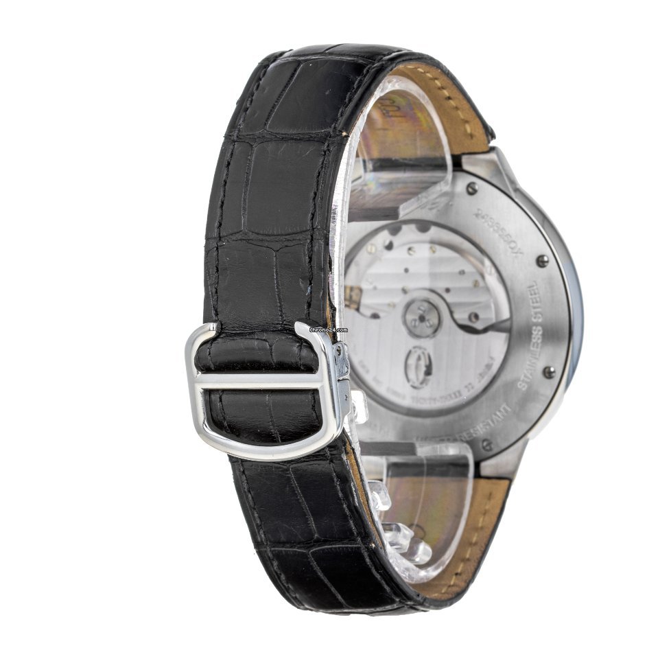 IMG_9081 Cartier Ballon Bleu 44mm Mens watch Unisex Automatic Steel W6920003 3109 Replica 4